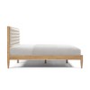 GDFStudio Barrister Modern Rubberwood Bed Frame with Chenille Upholstered Headboard - 4 of 4