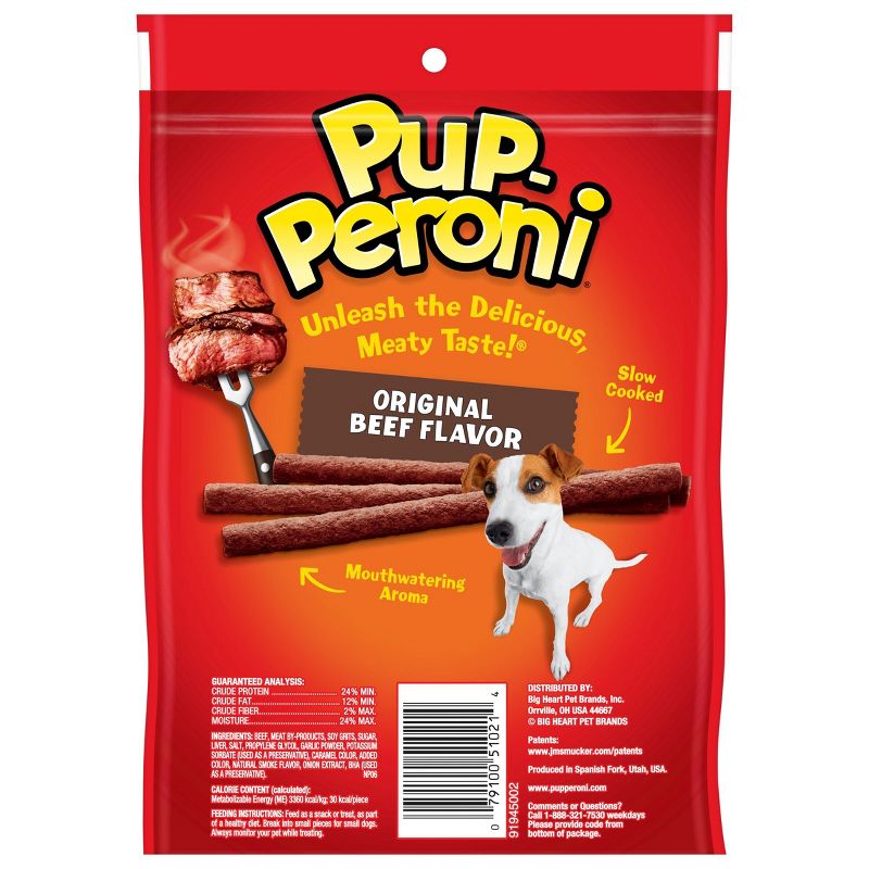 Pup-Peroni Treats Peroni Beef Flavor Chewy Dog Treats, 3 of 6