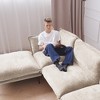 147" Modern U-Shaped Couch for Living Room,VelvetWJShome  Modular Sectional Sofa with Chaise,8" High Metal Legs, Easy to Clean - 3 of 4