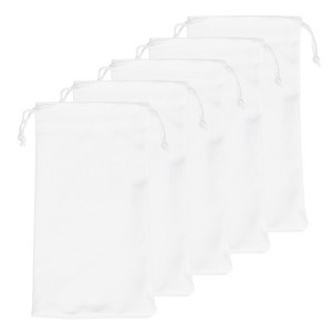 Unique Bargains Microfiber Soft Portable Storage Scratch-Resistant Eyeglasses Bag 5 Pcs - 1 of 4