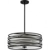 Quoizel Lighting Spiral 3 - Light Pendant in  Matte Black - 2 of 4