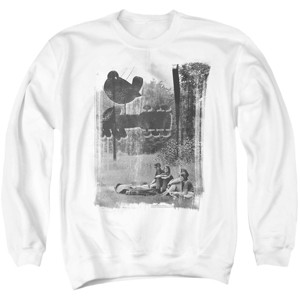 Men's Woodstock Hippies In A Field Crewneck Sweatshirt - 1 of 4