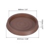 Unique Bargains Round Non-Slip Chair Leg Floor Protectors for Bed Stopper 4 Pcs - 2 of 4