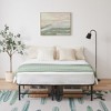 VECELO Modern Foldable Bed Frame Folding Simple Metalbed Frame 14-inch High Folding Bed Underbed Storage No Tools Required - 4 of 4