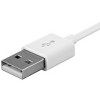 Monoprice USB-A to Micro B Cable - 6 Feet - White, Polycarbonate Connector Heads, 2.4A, 22/30AWG - Select Series - 4 of 4