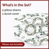 Luxury Soft Premium Christmas Duvet Cover Set - Zipper Closure & Matching Pillow Shams - CGK Linens - 2 of 4