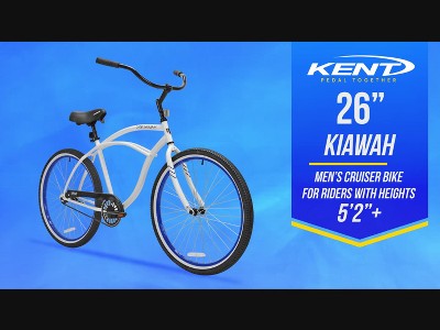 Kent 26 inch del best sale rio men's cruiser bike