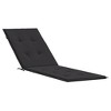vidaXL Deck Chair Cushion Anthracite Oxford fabric (100% polyester) - 2 of 4