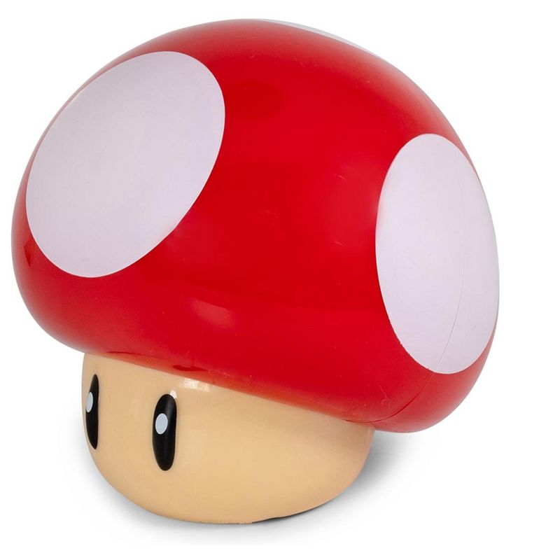 Paladone Products Ltd. Super Mario Bros. Toad Mushroom Figural Mood Light with Sound | 5 Inches Tall, 3 of 7