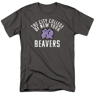 Men's City College of New York Official Beavers Logo T-Shirt