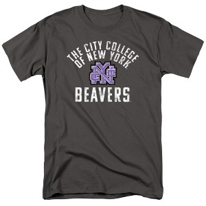Men's City College of New York Official Beavers Logo T-Shirt - 1 of 4
