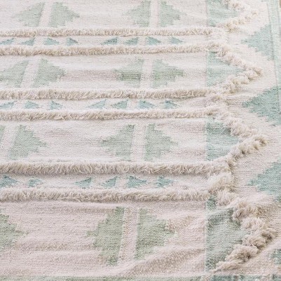 aquamarine and white