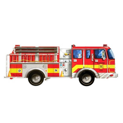 Melissa and doug store fire truck sound puzzle