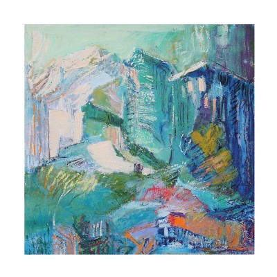 Trademark Fine Art - Dorothy Fagan  New Pathways V Canvas Art