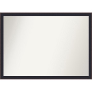 Amanti Art Havana Black Bronze Non-Beveled Framed Bathroom Vanity Wall Mirror - 1 of 4