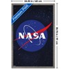 Trends International NASA - Portrait Logo Framed Wall Poster Prints - 3 of 4