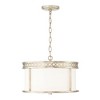 Capital Lighting Isabella 4 - Light Semi-Flush Mount in  Winter Gold - 3 of 4