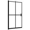 VidaXL Folding Shower Enclosure ESG 31.5 in.x55.1 in. Black - 4 of 4