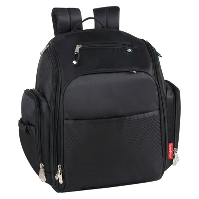 fisher price black backpack diaper bag