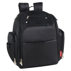 Fisher-Price Kaden Diaper Backpack - Black