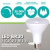 Simply Conserve 65-Watt Equivalent R30 Dimmable Quickstall Contractor Pack LED Light Bulb Soft White (24-Pack) - 4 of 4