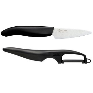 Kyocera Revolution Ceramic 3 Inch Paring Knife & Straight Peeler Set - 1 of 1