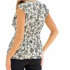 Women's Ruffled Sleeveless Blouse - Doe and Rae - 2 of 2