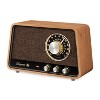 Sangean® Retro-style Am/fm/bluetooth® Wooden Cabinet Tabletop Radio,  Natural Cherry, Wr-55. : Target