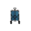 SKRAN 220lbs Load-Bearing,Collapsible Foldable Beach Wagon Carts, Heavy Duty 300L with Big All-Terrain Beach Wheels & Drink Holders - 4 of 4