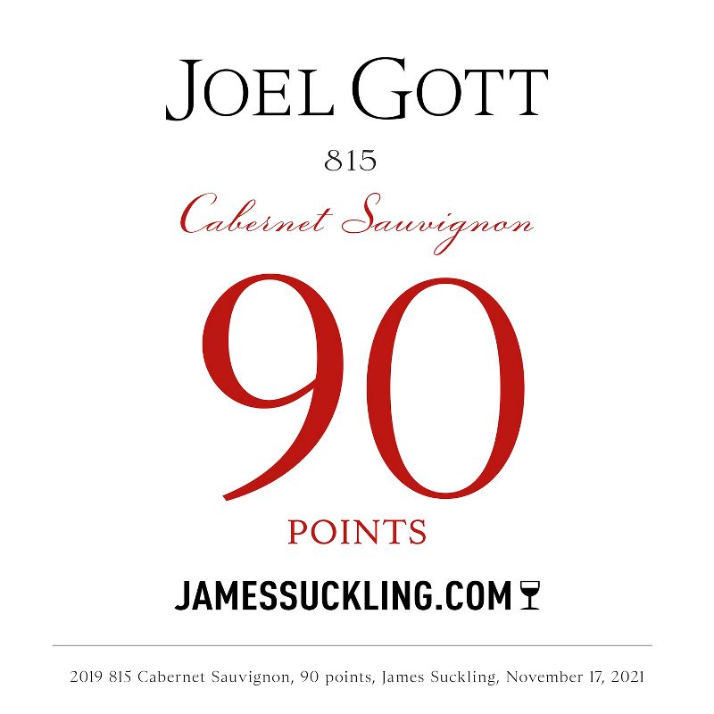 Joel Gott Cabernet Sauvignon 815 Red Wine - 750ml Bottle, 4 of 9
