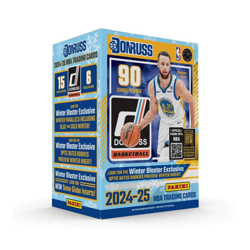 2024-25 Panini NBA Donruss Basketball Trading Card Blaster Box