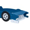 Sapphtopaz Race Car-Shaped Bed Frame Platform Bed with Wheels Bedroom Furniture, Easy Assembly, No Box Spring Needed - 2 of 4