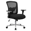 Big and Tall Office Desk Chair with Lumbar Support, 500LBS Heavy Duty Mesh Ergonomic Computer Chair with Arm and Wide Comfy Seat-The Pop Home - 3 of 4