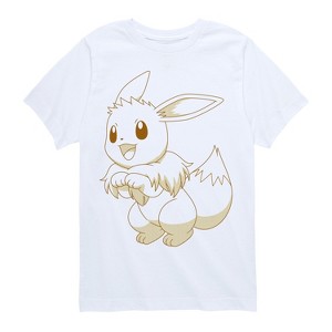 Boys' - Pokémon - Eevee Jump Short Sleeve Graphic T-Shirt - 1 of 4