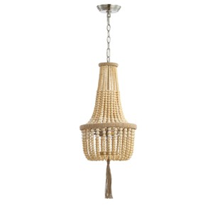 Wynne 2 Light 12" Pendant - PND4082 - Brown - Safavieh - 1 of 4