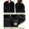 PAVILIA Fleece Robe For Women, Plush Warm Bathrobe, Fluffy Soft Spa Long Lightweight Fuzzy Cozy, Satin Trim - 4 of 4