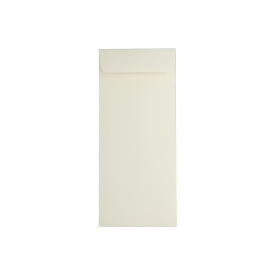 JAM Paper #14 Policy Business Strathmore Envelopes 5 x 11.5 Natural White Wove Bulk 500/Box