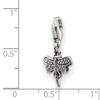 Black Bow Jewelry Sterling Silver Dragonfly Clip-on Bead Charm - 4 of 4