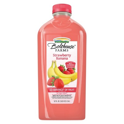 Bolthouse Farms Strawberry Banana Smoothie - 52 fl oz