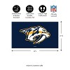 Full Color PVC Mat, 16" x 28", Nashville Predators - 3 of 4