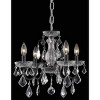 Elegant Lighting Calista Collection Pendant D17in H15in Lt:4 Dark Bronze Finish - 3 of 3