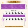 Unique Bargains Light Elegant Romantic Sheer Rustic Gauze Table Decoration Runner 2 Pcs - 2 of 4