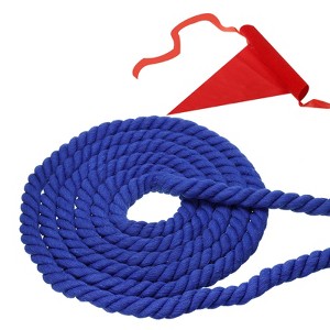 Unique Bargains Natural Thick Cotton Twisted Tug of War Rope 1 Pc - 1 of 4