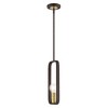 Livex Lighting Bergamo 1 - Light Pendant in  Bronze/Antique Brass - 4 of 4