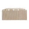 Storied Home Kilim Coffee Table Cream & Brown: Square No Assembly MDF 4 Point/Leg - 4 of 4