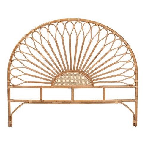 Rattan deals headboard target