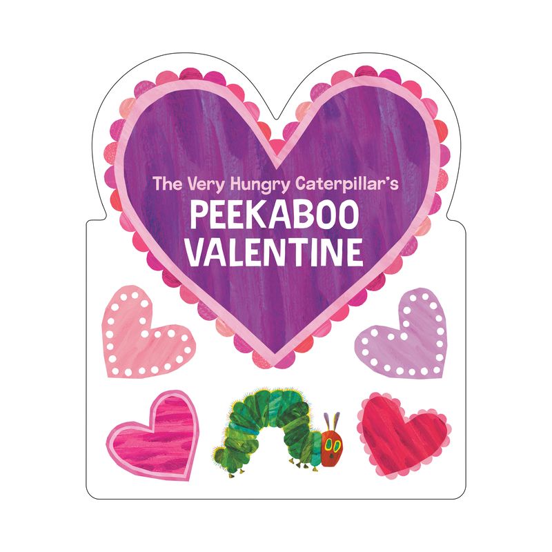 The Very Hungry Caterpillar&#39;s Peekaboo Valentine - by  Eric Carle (Board Book), 1 of 2