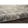 Nourison Moroccan Celebration Center Medallion Indoor Area Rug - 2'2" x 3'9" Grey/Slate - 3 of 4