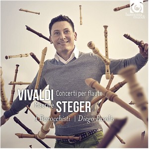 Vivaldi & Steger & Fasolis & I Barocchisti - Concerti Per Flauto (CD) - 1 of 1