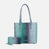 MKF Collection Piper Gradient Rainbow Women’s Tote Bag with Matching Wallet by Mia K - 2 of 4